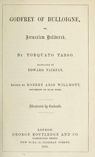 Godfrey of Bulloigne cover