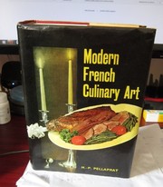Modern French culinary art cover