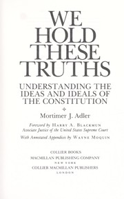 We Hold These Truths cover