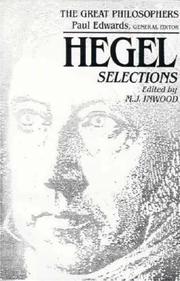 The philosophy of Hegel cover