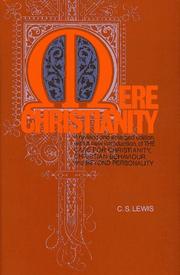 Mere Christianity cover