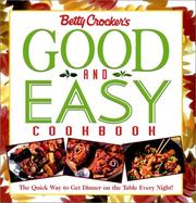 Betty Crocker's Good and Easy Cookbook cover