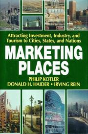 Marketing places cover