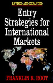 Entry strategies for international markets cover