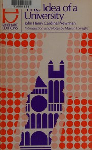 The Idea of a University cover