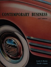 Contemporary business cover