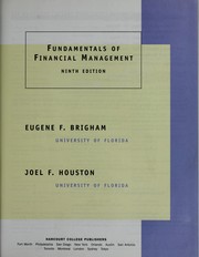 Fundamentals of financial management cover
