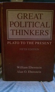 Great political thinkers cover