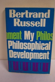 My Philosophical Development cover