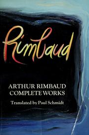 Arthur Rimbaud cover