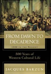 From Dawn to Decadence cover