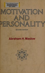 Motivation and personality cover