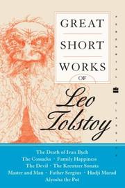Great short works of Leo Tolstoy cover