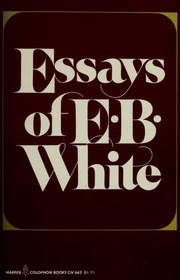 Essays of E. B. White cover