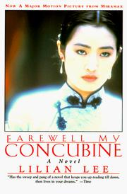 Farewell My Concubine cover