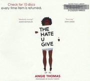 The Hate U Give cover