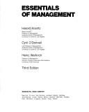 Essentials of management cover