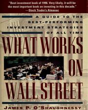 What works on Wall Street cover
