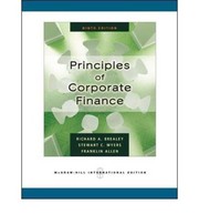 Principles of corporate finance cover