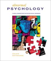 Abnormal Psychology cover
