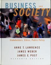 Business and Society cover