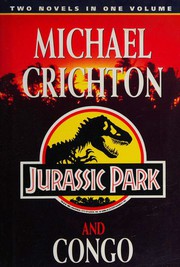 Novels (Congo / Jurassic Park) cover