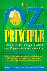 The Oz principle cover