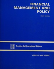 Financial management and policy cover