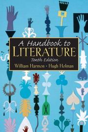 A handbook to literature cover