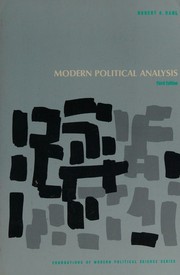 Modern political analysis cover