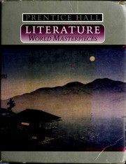 Prentice Hall Literature--World Masterpieces cover