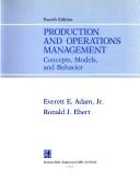 Production and operations management cover