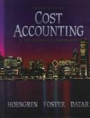 Cost accounting cover
