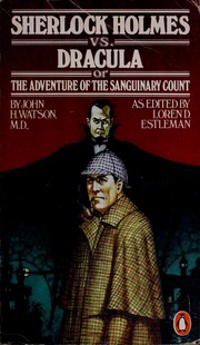 Sherlock Holmes vs. Dracula cover