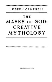 The masks of God cover