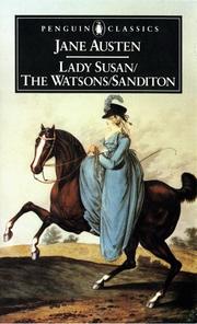 Novels (Lady Susan / Sanditon / Watsons) cover
