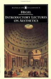 Introductory lectures on aesthetics cover