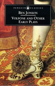 Ben Jonson cover