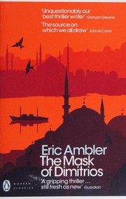 A Coffin for Dimitrios cover