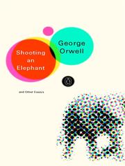 Shooting an Elephant and other essays cover