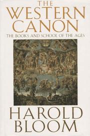 The Western canon cover