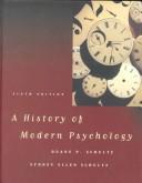 A history of modern psychology cover