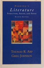 Perrine's literature, Structure, sound and sense--Eighth edition cover