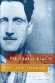 The Orwell reader cover
