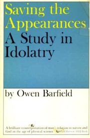 Saving the appearances cover