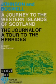 A Journey to the Western Islands of Scotland cover
