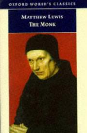 The Monk: A Romance. In Three Volumes. By M. G. Lewis, .. cover
