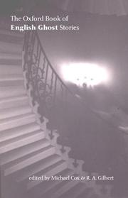 The Oxford book of English ghost stories cover