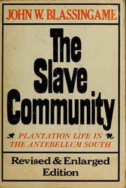 The slave community cover