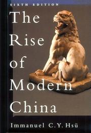 The Rise of Modern China cover